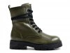 Botki 36 damskie glany MARCO TOZZI skóra 25286  zielone khaki oliwka
